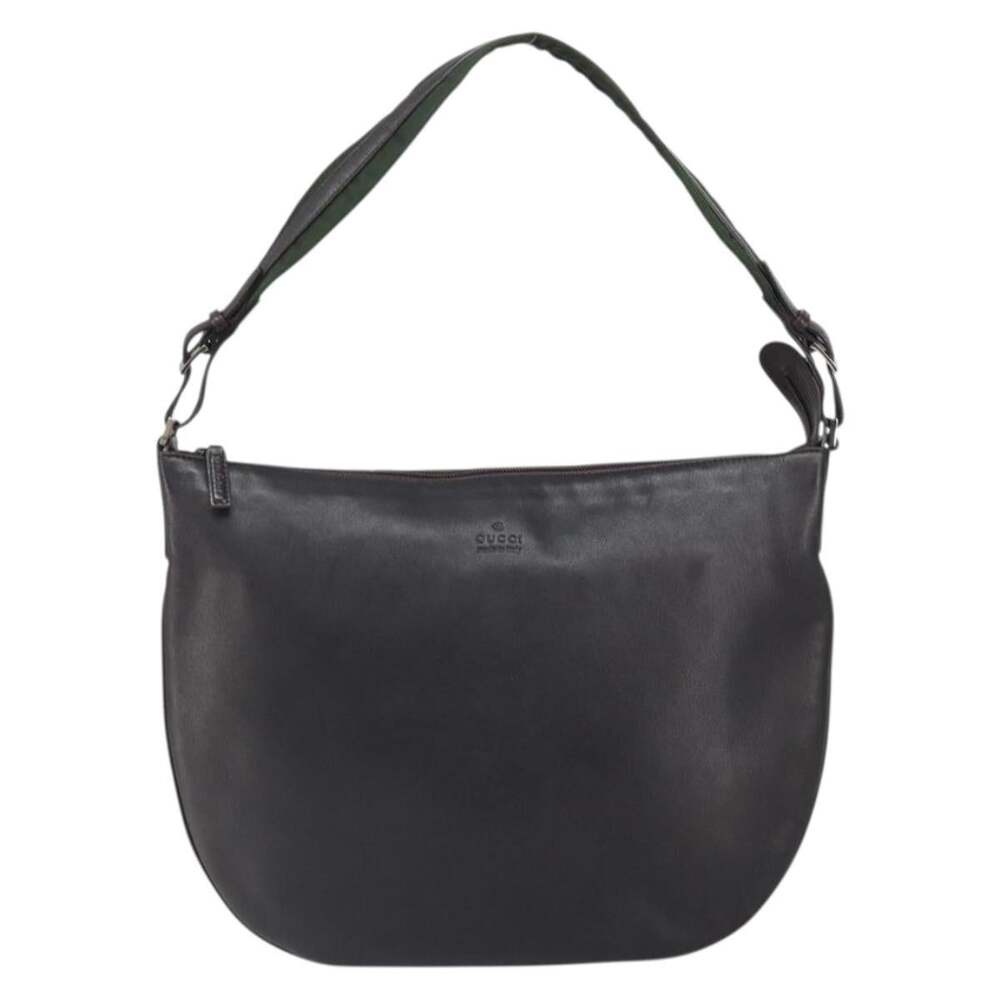 Gucci GG Canvas Shoulder Bag Black